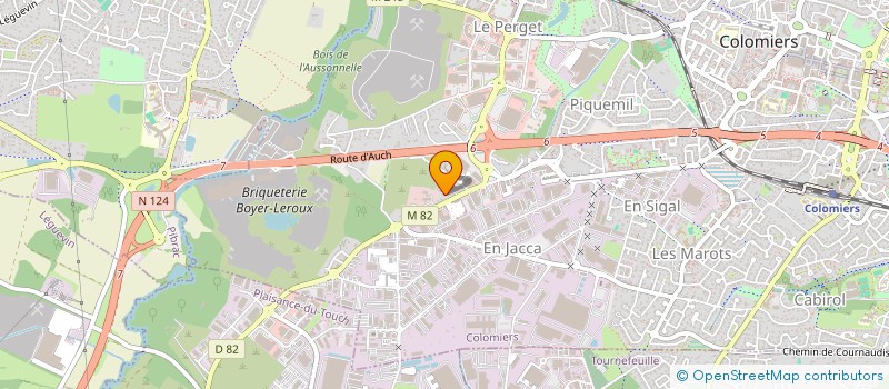 localisation de l'entreprise SB à COLOMIERS