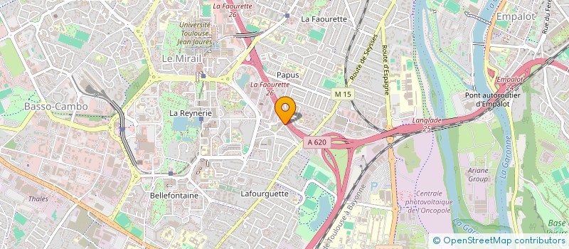 localisation de l'entreprise SB à TOULOUSE