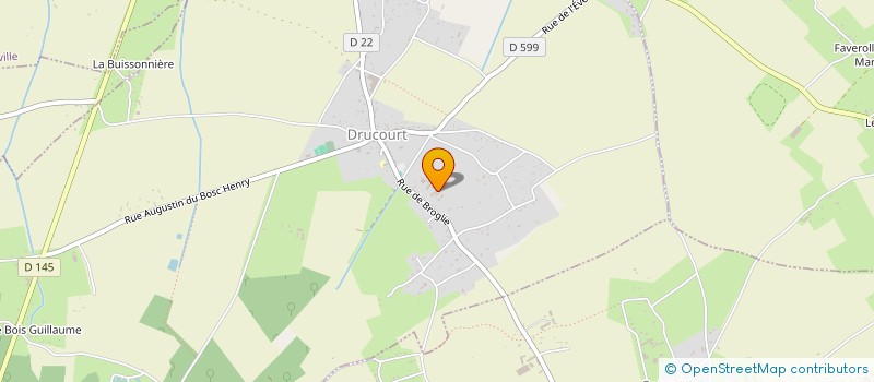 localisation de l'entreprise SB ACTION  DRUCOURT