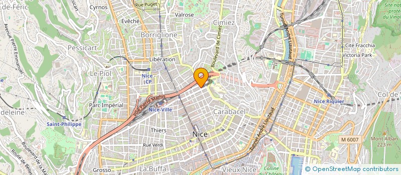 localisation de l'entreprise SB AUDIT  NICE