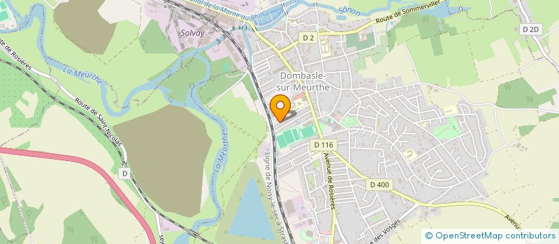 localisation de l'entreprise SB BAT  DOMBASLE-SUR-MEURTHE