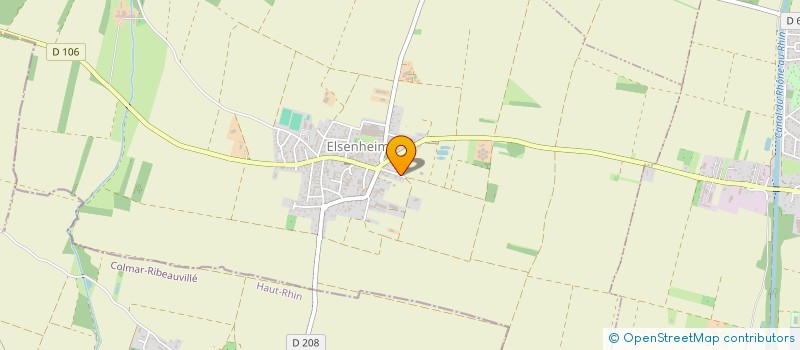 localisation de l'entreprise SB BOIS  ELSENHEIM