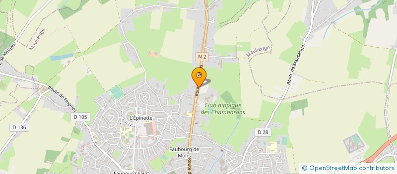 localisation de l'entreprise SB BOUVY à BETTIGNIES