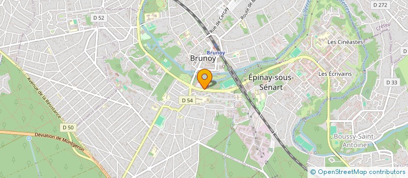 localisation de l'entreprise SB BRUNOY à BRUNOY
