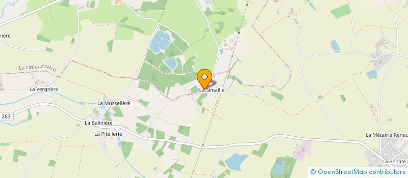 localisation de l'entreprise SB CAMP'  CORCOUE-SUR-LOGNE