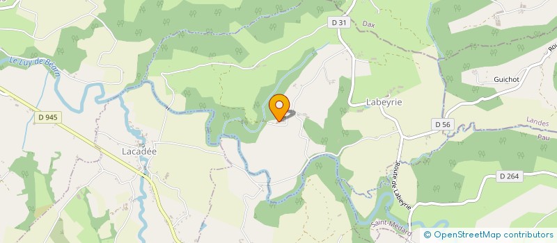 localisation de l'entreprise SB-CIBOURE  LABEYRIE