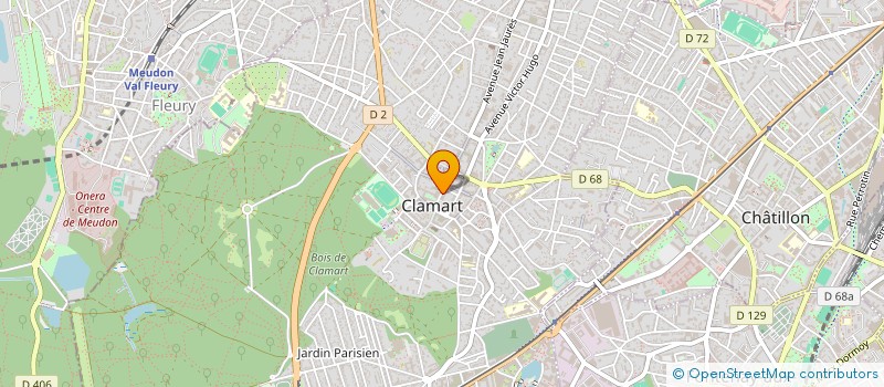 localisation de l'entreprise SB CLAMART à CLAMART