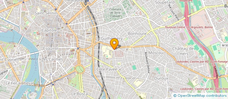 localisation de l'entreprise SB CONCEPT à TOULOUSE