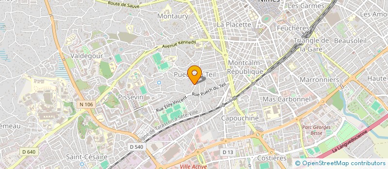 localisation de l'entreprise SB CONSEIL  NIMES