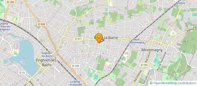 localisation de l'entreprise SB CONSEIL  DEUIL-LA-BARRE