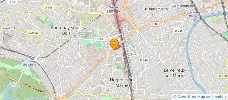localisation de l'entreprise SB CONSEILS à NOGENT-SUR-MARNE