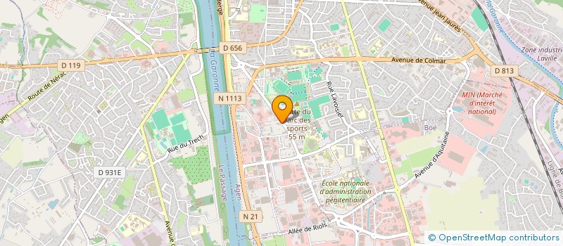 localisation de l'entreprise SB CONSEILS ET FINANCES  AGEN