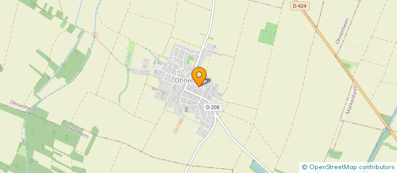 localisation de l'entreprise SB CONSTRUCTIONS  OHNENHEIM