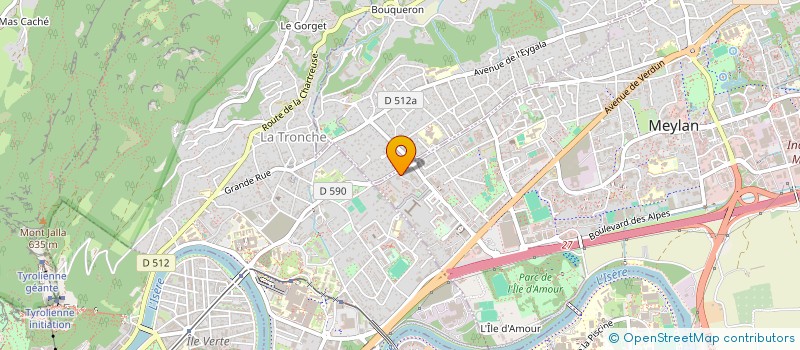 localisation de l'entreprise SB CONSULT à MEYLAN