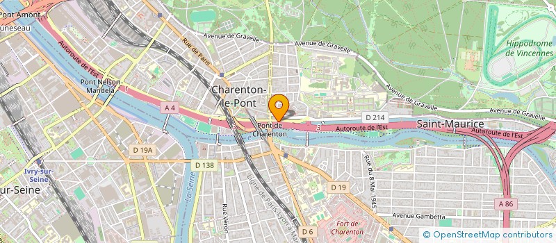 localisation de l'entreprise SB CONSULTING à SAINT-MAURICE