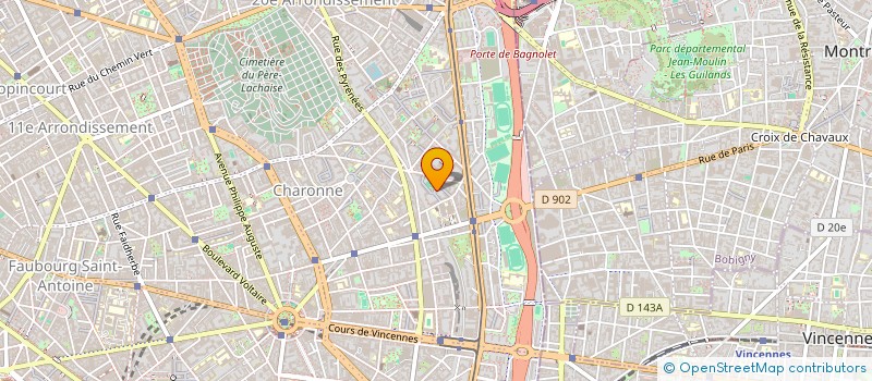 localisation de l'entreprise SB CONSULTING  PARIS