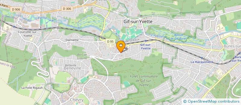 localisation de l'entreprise SB CONSULTING  GIF-SUR-YVETTE