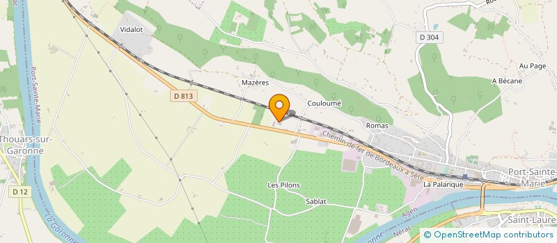 localisation de l'entreprise SB COVIM  PORT-SAINTE-MARIE