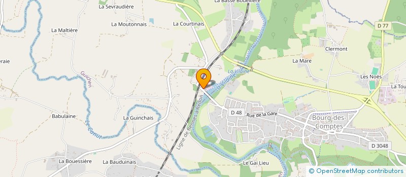 localisation de l'entreprise SB DEVELOPPEMENT  GUICHEN