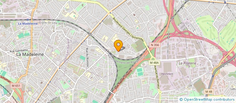 localisation de l'entreprise SB DEVELOPPEMENT à MARCQ-EN-BARŒUL