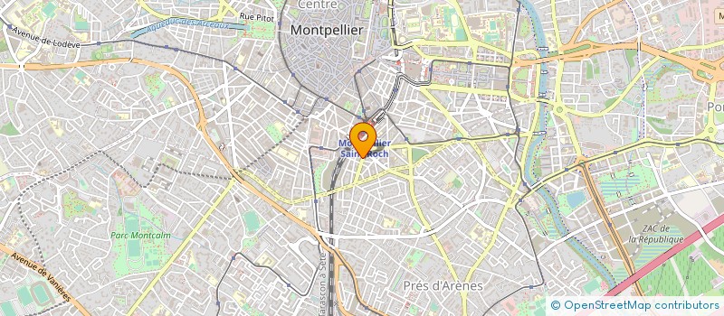 localisation de l'entreprise SB DIFFUSION à MONTPELLIER