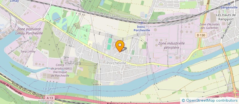 localisation de l'entreprise SB DRIVER  PORCHEVILLE