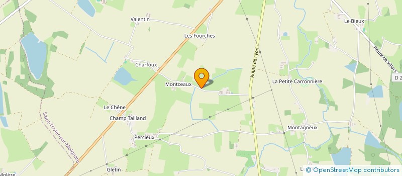 localisation de l'entreprise SB EXPRESS à SAINT-TRIVIER-SUR-MOIGNANS