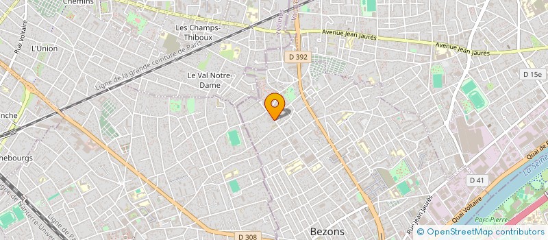 localisation de l'entreprise SB FAST FOOD à BEZONS