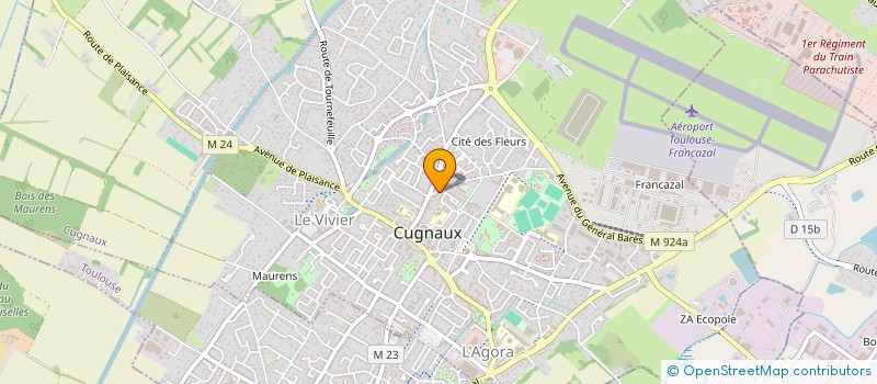 localisation de l'entreprise SB FIBRE à PLAISANCE-DU-TOUCH