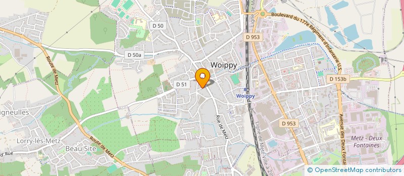 localisation de l'entreprise SB FRANCHEPRE à WOIPPY