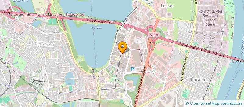 localisation de l'entreprise SB GINKO  BORDEAUX