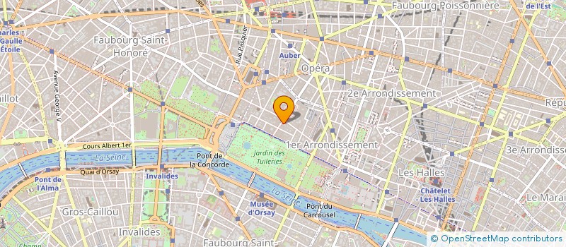 localisation de l'entreprise SB HOLDING à PARIS