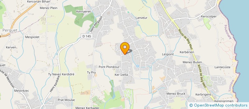 localisation de l'entreprise SB HOLDING à FOUESNANT