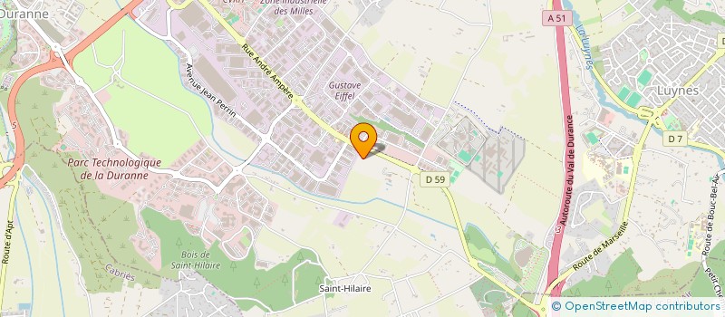 localisation de l'entreprise SB HOLDING  AIX-EN-PROVENCE