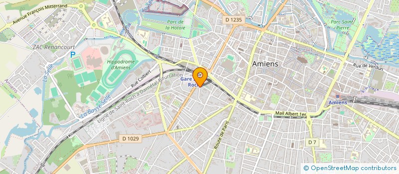 localisation de l'entreprise SB IC&T  AMIENS