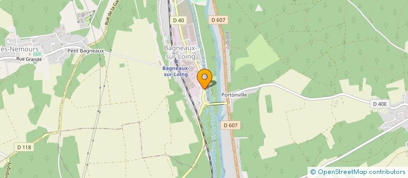 localisation de l'entreprise SB IMMO  BAGNEAUX-SUR-LOING