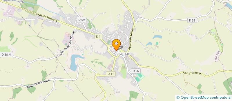 localisation de l'entreprise SB IMMO à CARAMAN