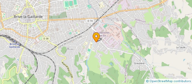 localisation de l'entreprise SB IMMO  BRIVE-LA-GAILLARDE