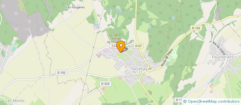 localisation de l'entreprise SB IMMO CONSEILS à TARCENAY-FOUCHERANS