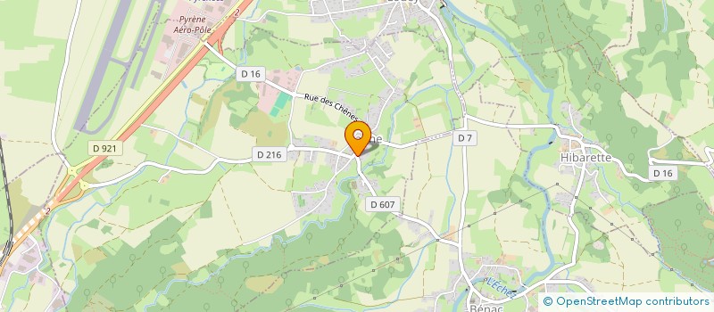 localisation de l'entreprise SB IMMOBILIER 65  LANNE