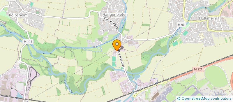 localisation de l'entreprise SB IMMOBILIER  HANGENBIETEN