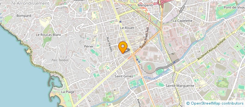 localisation de l'entreprise SB IMMOBILIER à MARSEILLE