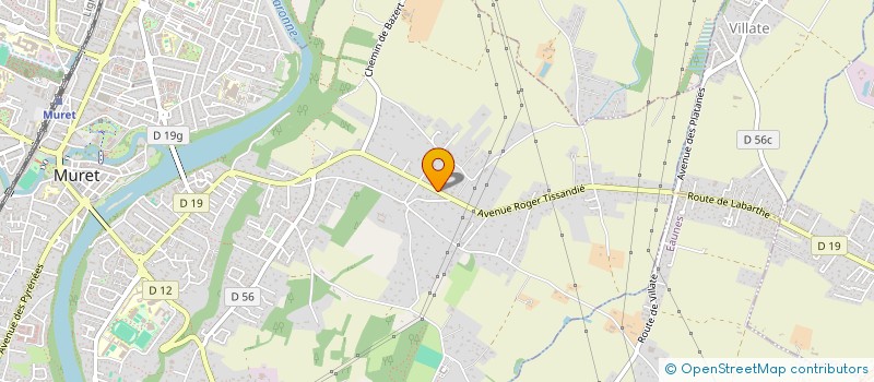 localisation de l'entreprise SB IMMOBILIER  MURET