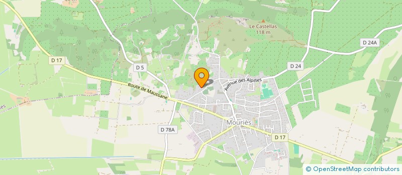 localisation de l'entreprise SB IMMOBILIER  MOURIES