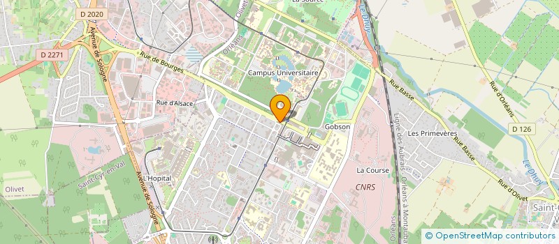 localisation de l'entreprise SB INGENIERIE  ORLEANS