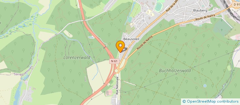 localisation de l'entreprise SB INNOV à SARREGUEMINES