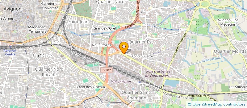 localisation de l'entreprise SB INTERNATIONAL  AVIGNON