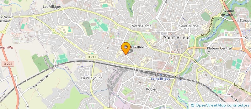 localisation de l'entreprise SB INVEST à SAINT-BRIEUC