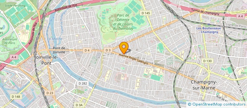 localisation de l'entreprise SB INVEST  CHAMPIGNY-SUR-MARNE