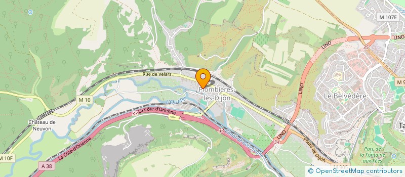 localisation de l'entreprise SB INVEST  PLOMBIERES-LES-DIJON